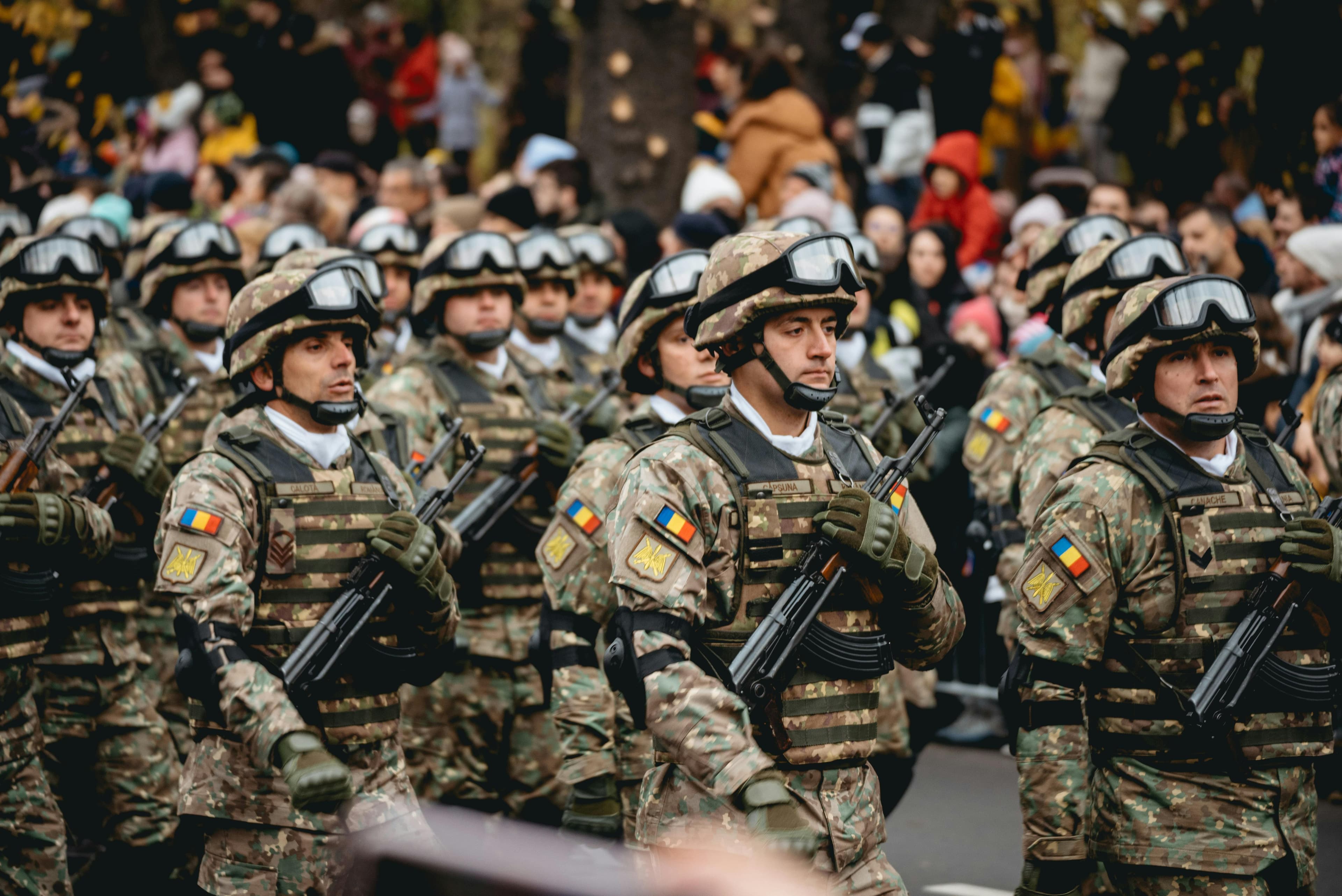 Participare la parada militară